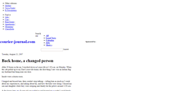 Desktop Screenshot of india.courier-journal.com